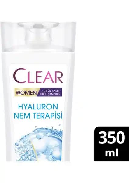 Clear Women Hyaluron Nem Terapisi Şampuanı: Kuru Saçlar ve Kepeğe Karşı Etkili Çözüm