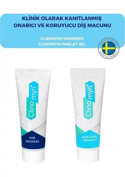 Clinomyn Fresh ve Smokers Diş Beyazlatan Jel Diş Macunu Ürünleri İncelemesi ve Kullanım İpuçları