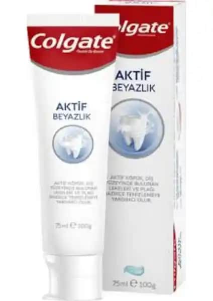 Colgate Aktif Beyazlık Diş Macunu: Günlük Kullanım İçin Etkili Beyazlatıcı ve Sağlıklı Diş Bakımı