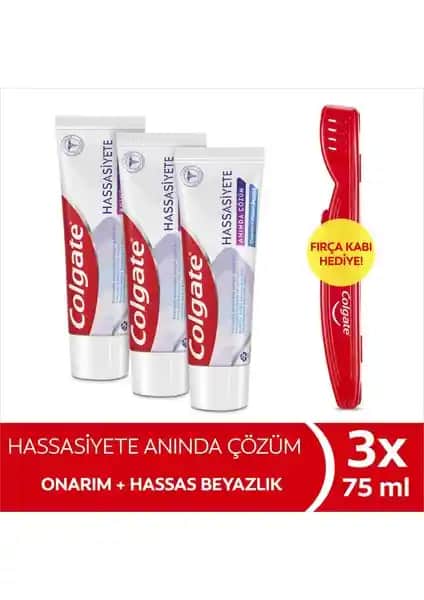 Colgate Hassasiyete Anında Çözüm Diş Macunu ile Hassasiyet ve Ağız Sağlığı Koruma