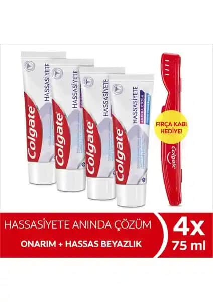 Colgate Hassasiyete Anında Çözüm Diş Macunu ile Hassasiyet ve Beyazlık Sağlayan Günlük Ağız Bakımı Ürünü