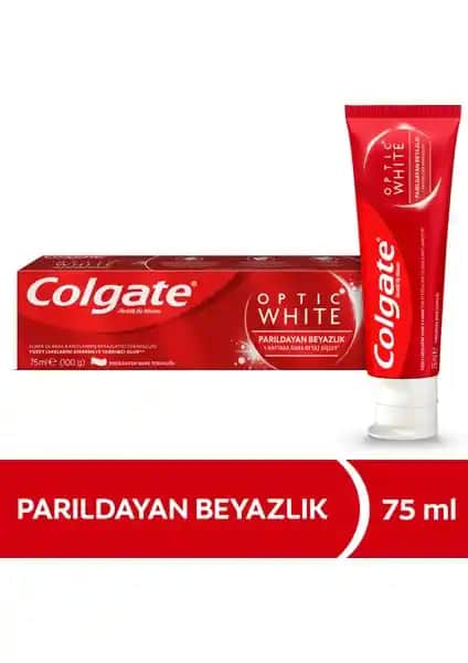 Colgate Optic White Beyazlatıcı Diş Macunu ile Parlak ve Sağlıklı Gülüşler Yaratın