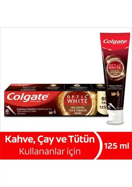 Colgate Optic White Kahve Çay ve Tütün İçin Özelleştirilmiş Diş Macunu Ürün Özellikleri ve Faydaları
