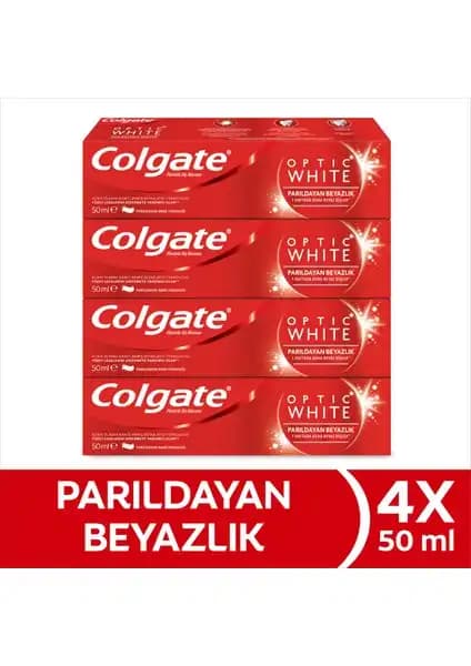 Colgate Optic White Parıldayan Beyazlık Serisi: Güçlü Temizlik ve Estetik Sonuçlar