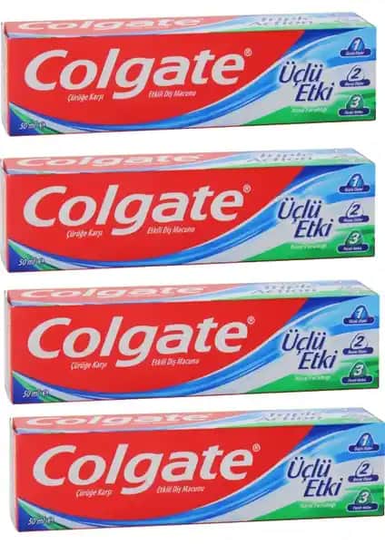 Colgate Üçlü Etki Diş Macunu Güçlü ve Sağlıklı Dişler İçin Günlük Kullanım Tavsiyesi