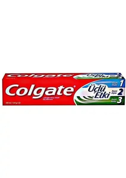 Colgate Üçlü Etki Diş Macunu ile Güçlü, Beyaz ve Ferah Bir Gülüş İçin Doğru Seçim