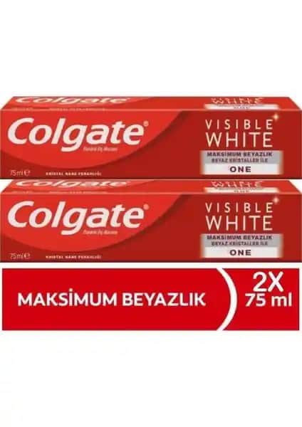 Colgate Visible White Maksimum Beyazlık Diş Macunu ile Parlak ve Sağlıklı Gülüşler İçin Uygun Seçenek