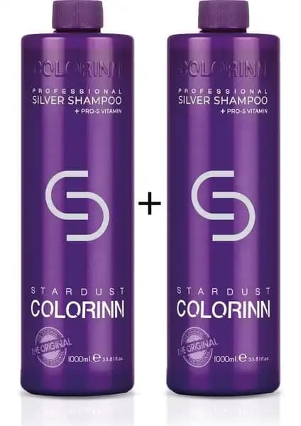 Colorinn Stardust Silver Mor Şampuan Saç Renk Koruma ve Canlandırıcı Özellikler