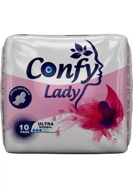 Confy Lady Hijyenik Ped Ultra Normal: Günlük Kullanımda Güven ve Konfor Sağlayan Yüksek Performanslı Ped