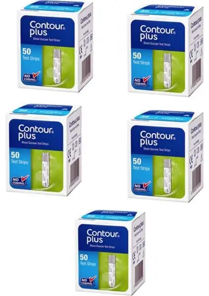 Contour Plus Bayer Kaan Şekeri Ölçüm Stribi Güvenilir ve Hassas Kan Şekeri Takibi