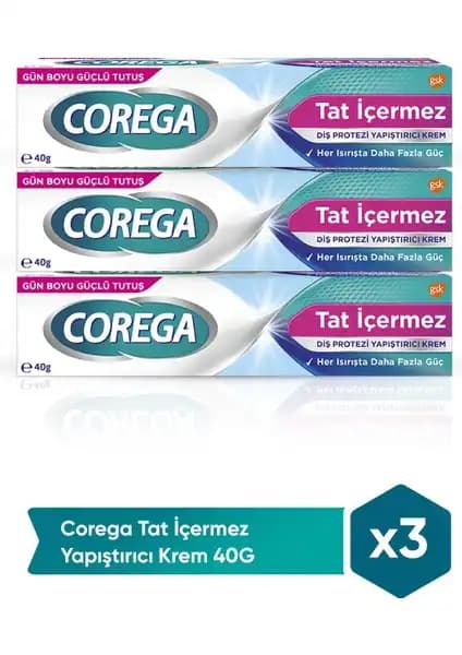 Corega Tat İçermeyen Diş Protezi Yapıştırıcı Krem: Güvenli ve Konforlu Kullanım İçin