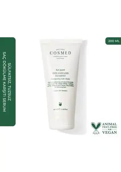 Cosmed Hair Guard Anti-Hair Loss Şampuanı: Saç Dökülmesine Karşı Güçlü ve Nazik Çözüm