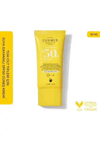 Cosmed Sun Essential SPF50+ Fluid ile Güçlü ve Güvenilir Güneş Koruma Çözümü