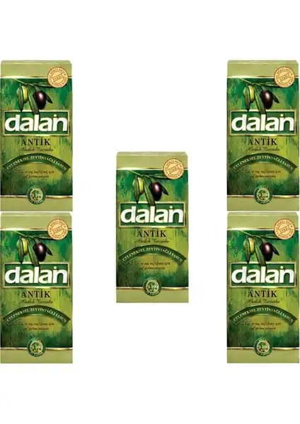 Dalan 5'li Antik Pirina Doğal Zeytinyağlı Sabun Cilt Temizliği ve Bakımı İçin
