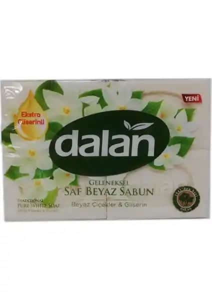 Dalan Zeytin Yağlı Beyaz Banyo Sabunu 150g x 4 Doğal Temizlik ve Bakım Ürünü
