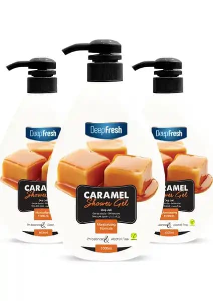 Deep Fresh Karamel Duş Jeli: Tatlı Aromasıyla Günlük Temizlik ve Ferahlık Sağlar