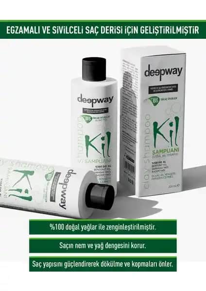 Deep Way Kil Şampuanı ile Saç Sağlığınızı Koruyun Doğal ve Etkili Çözüm