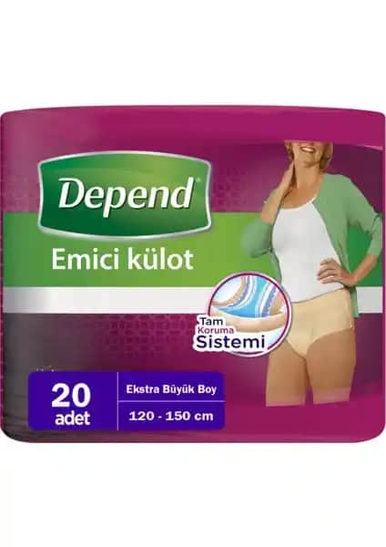 Depend Emici Külot Lohusa Pedi Yüksek Emicilik ve Günlük Konfor Sağlayan Ürün