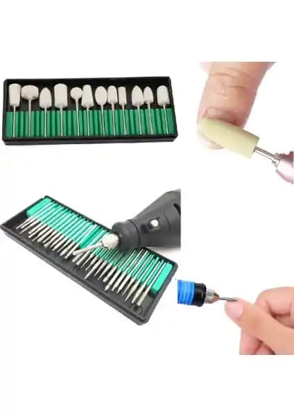 Depolife 42 Parça Protez Tırnak ve Manikür Seti Profesyonel ve Ev Kullanımı İçin Uygun