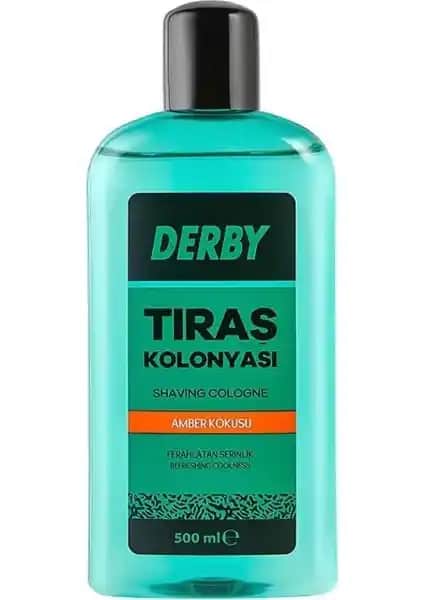 Derby Amber Tıraş Kolonyası 250 ml: Ferahlatıcı ve Kalıcı Erkek Bakım Kolonyası