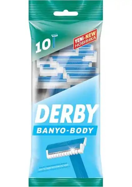 Derby Banyo 10'lu Poşet: Hijyenik ve Pratik Tıraş Çözümü Güvenilirlik ve Kullanım Kolaylığıyla