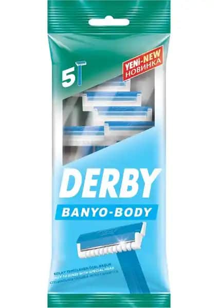 Derby Tek Banyo 5'li Poşet Günlük Temizlik ve Hijyen İçin Pratik Çözüm