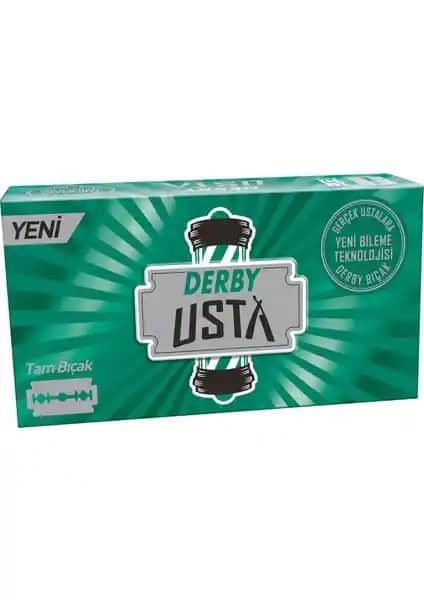 Derby Usta Premium Tam Bıçak: Yüksek Keskinlik ve Konfor Sunan Modern Tıraş Çözümü