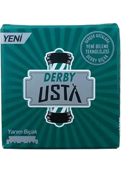 Derby Usta Yarım Jilet: Ekonomik ve Keskin Berber Jiletleri 100 Lü Paket