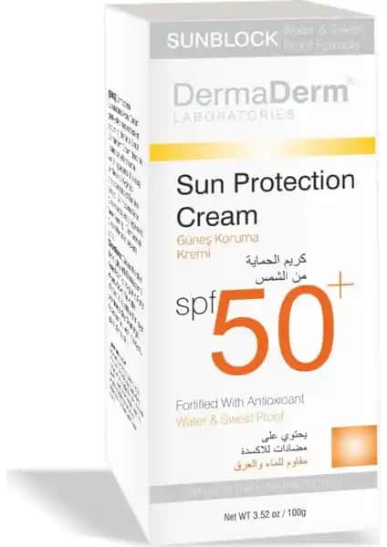 Dermaderm SPF 50+ Güneş Koruma Kremi Hassas Ciltler İçin Güçlü ve Güvenilir Koruma Sağlar