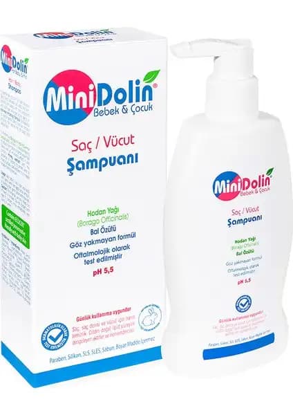 Dermadolin Minidolin Bebek ve Çocuk Şampuanı: Hassas Ciltler İçin Güvenli Temizlik Ürünü