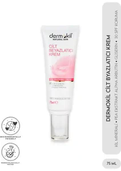 Dermokil Cilt Beyazlatıcı Krem SPF 30 ile Cilt Tonunu Eşitle ve Güneşten Korun