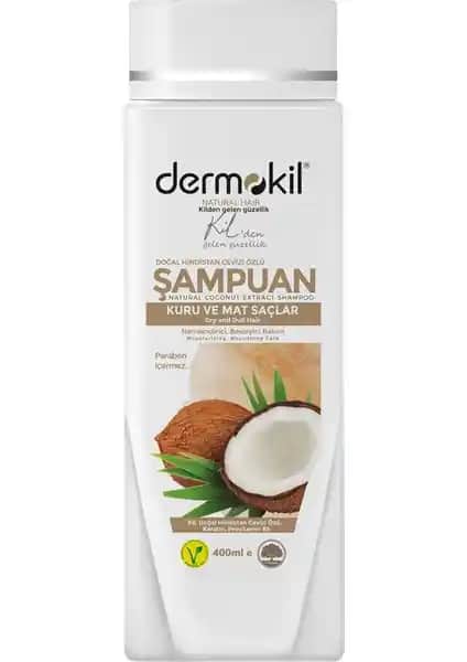 Dermokil Hindistan Cevizi Şampuanı: Doğal ve Besleyici Saç Bakım Ürünü
