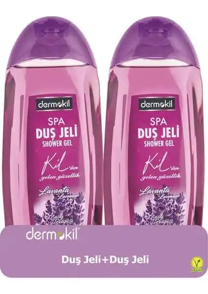 Dermokil Lavanta Duş Jeli 500 ml 2'li Set: Doğal ve Kalıcı Kokulu Temizlik Deneyimi