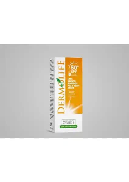Dermolife Leke Karşıtı Güneş Kremi 50+ SPF ile Cilt Koruma ve Leke Önleme Özellikleri