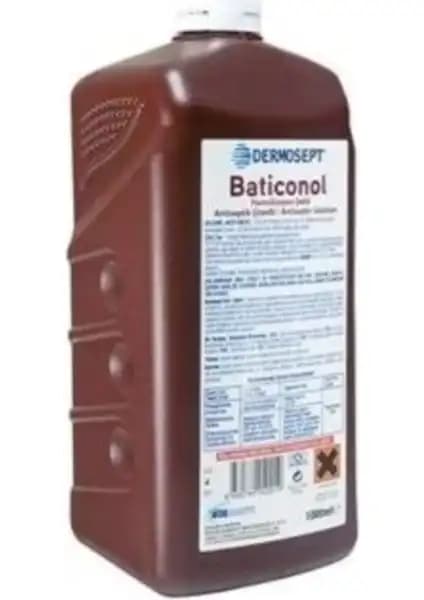 Dermosept Baticonol Çözelti 1000 ml Cilt Temizliği ve Enfeksiyon Önleme Çözümü