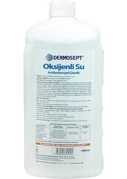 Dermosept Oksijenli Su: Çok Amaçlı Güvenilir Dezenfektan ve Hijyen Çözümü