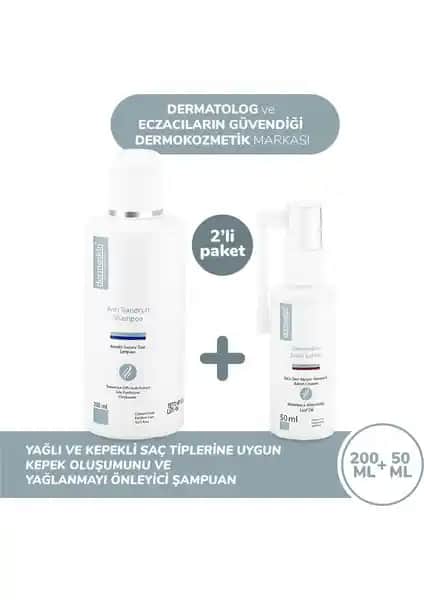 Dermoskin Kepek Karşıtı Şampuan ve Saç Derisi Losyonu ile Saç Sağlığınızı Koruyun