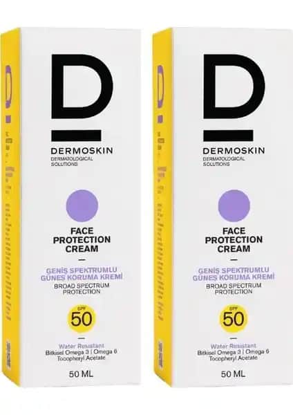 Dermoskin Yüz Koruyucu SPF 50 Plus ile Güçlü Güneş Koruması ve Cilt Sağlığını Koruyun