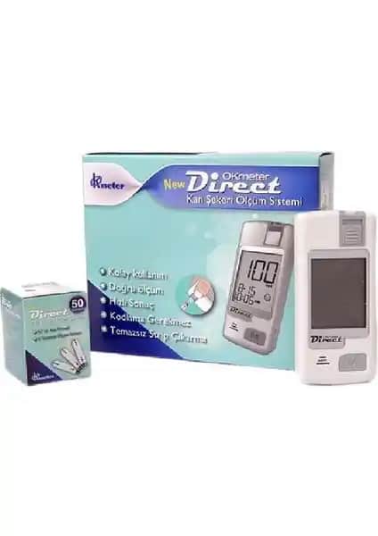 Direct Kaan Şekeri Ölçüm Cihazı Güvenilir ve Kullanıcı Dostu Diyabet Takip Çözümü