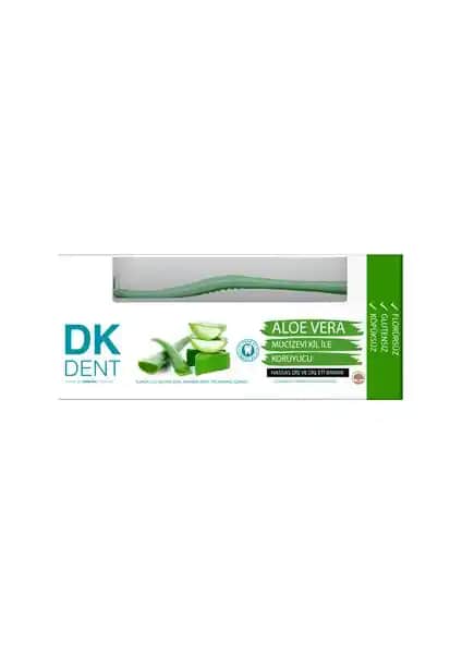 Dk Dent Aloe Vera Özlü Diş Macunu ve Fırçası: Hassas Dişler İçin Doğal ve Etkili Çözüm