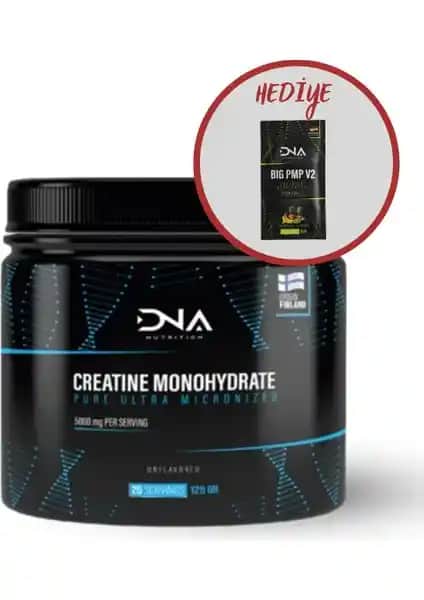 Dna Nutrition Mikronize Kreatin Monohidrat Tozu Performans ve Kas Gelişimini Destekler