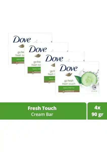 Dove Fresh Touch Nemlendirici Sabun Barı: Hassas ve Ferahlatıcı Cilt Temizliği İçin