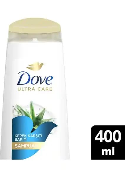 Dove Ultra Care Kepek Bakım Şampuanı Doğal İçeriklerle Kepek ve Saç Sağlığı Çözümü