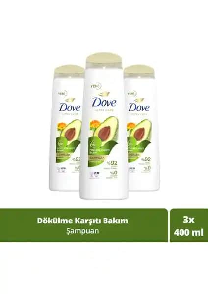 Dove Ultra Care Saç Bakım Şampuanı: Doğal İçeriklerle Saç Dökülmesine Karşı Güçlü Çözüm