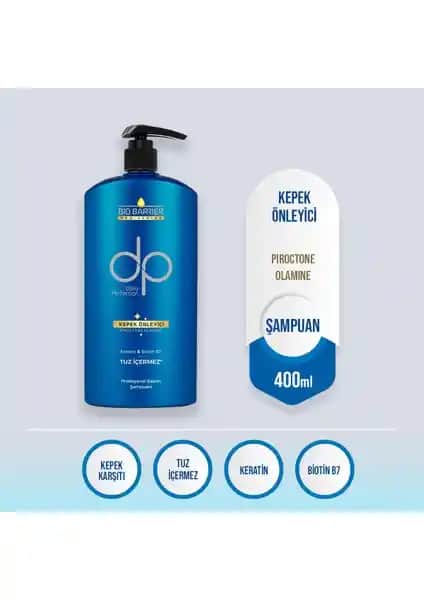 DP Bio Barrier Şampuan Kepek Önleyici ve Saç Sağlığını Destekleyen Formül