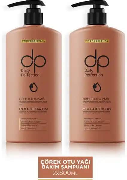 Dp Daily Perfection Çörekotu Tuzsuz Şampuan ile Saçlarınızda Doğal Güç ve Parlaklık Sağlayın