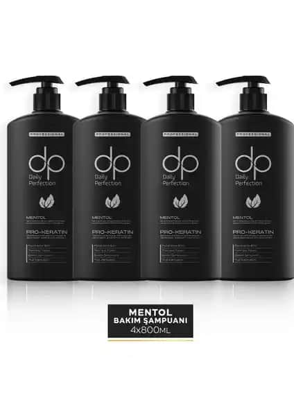 Dp Daily Perfection Mentol Tuzsuz Şampuan Saç Sağlığını Destekleyen Ferahlatıcı ve Güçlendirici Formül