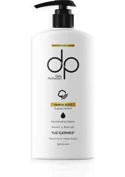 Dp Daily Perfection Pamuk Sütü ve Buğday Proteini İçeren Tuzsuz Şampuan İncelemesi