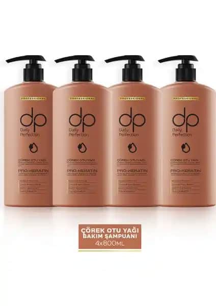 Dp Daily Perfection Şampuan Çörek Otu ile Saçlarınızda Sağlık ve Parlaklık Yaratın