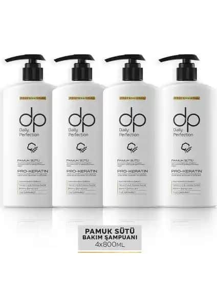 Dp Daily Perfection Şampuan Pamuk Sütü: Doğal ve Güçlendirici Saç Bakım Ürünü